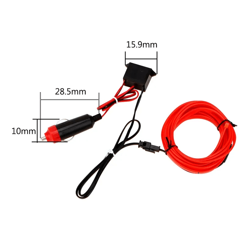 FlexiLjus Pro - Lyxigt Ambient Bilinteriör LED-ljus