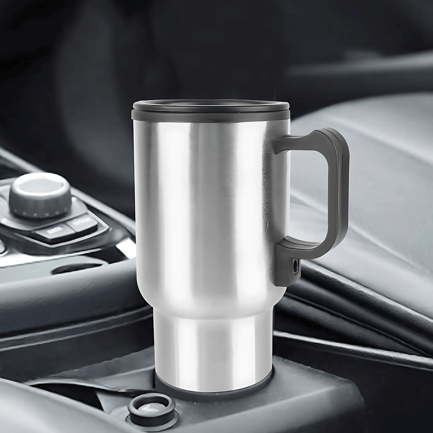 CarBrew - 12V elektrisk termokrus 450ml for bil, kaffe og te på farten