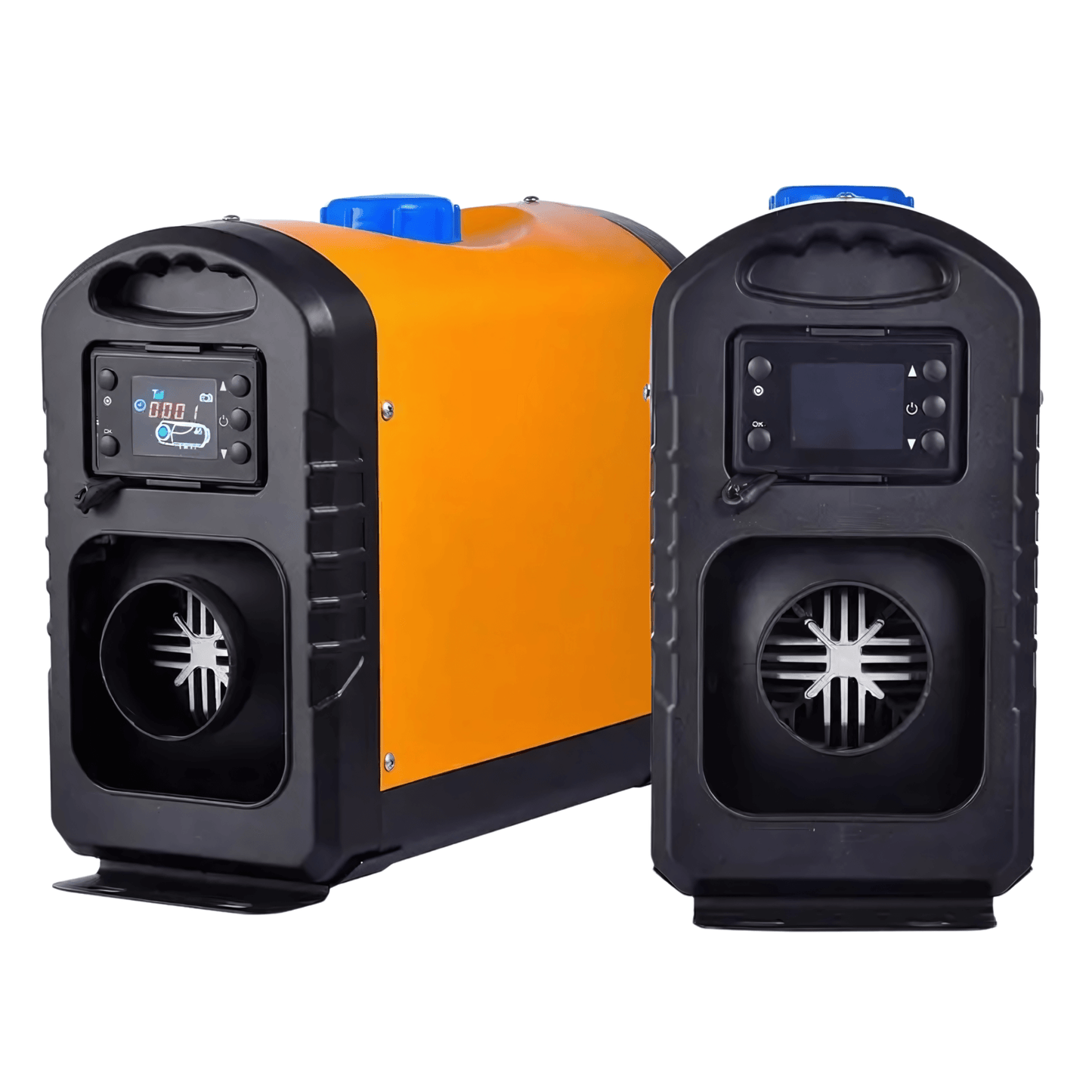 HeatPort – Dieselvarmer 5KW 12V med LCD og fjernkontroll for bil, bobil, båt og campingvogn