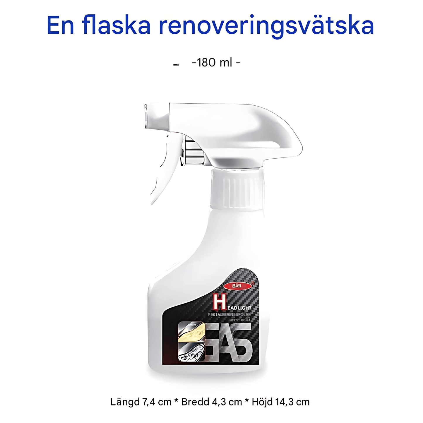 LumiClear – Restaurering av bilfrontlykter med poleringspasta og UV-beskyttelse