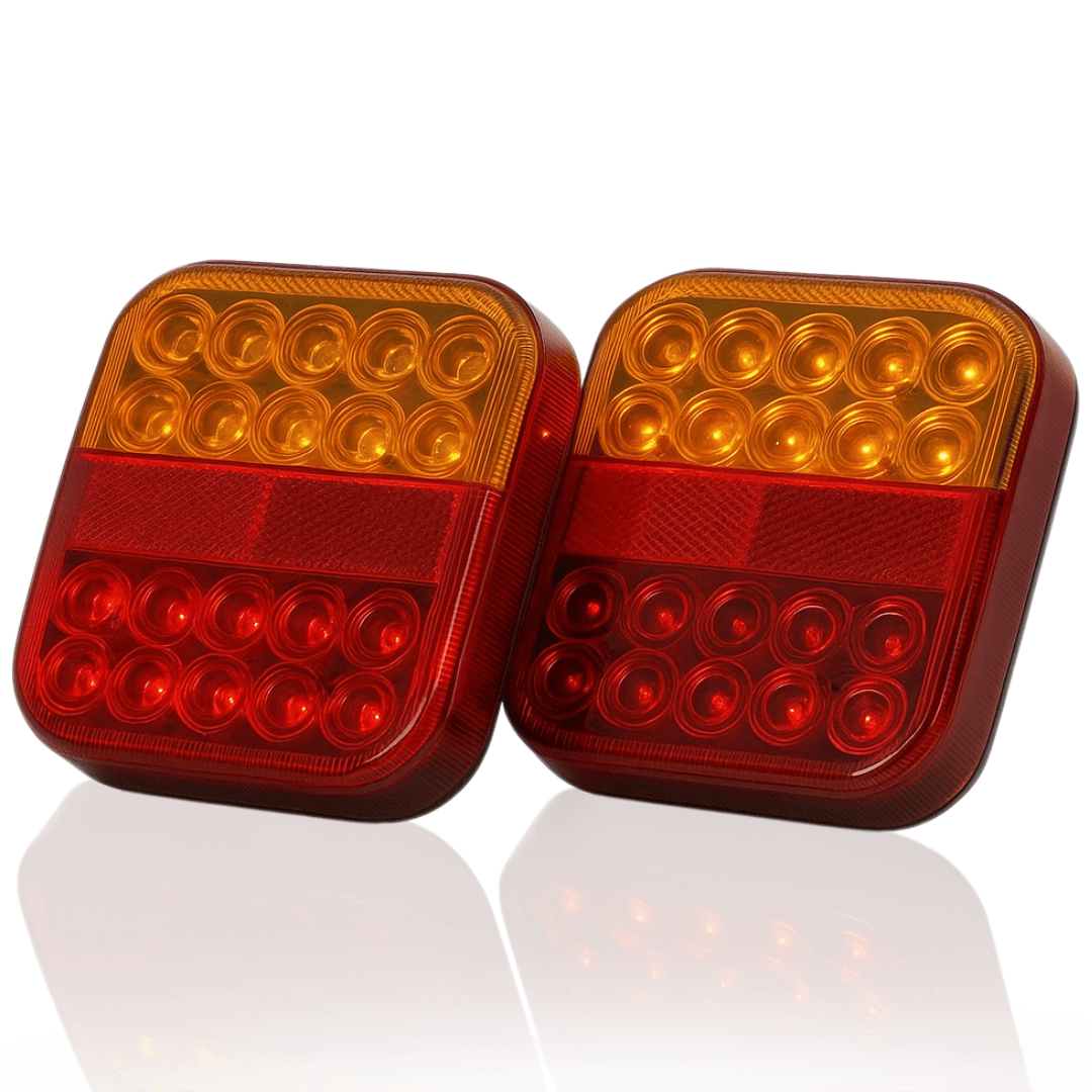 TrailGlow - Kraftiga LED-drivna Magnetiska Trådlösa Släpvagnsljus