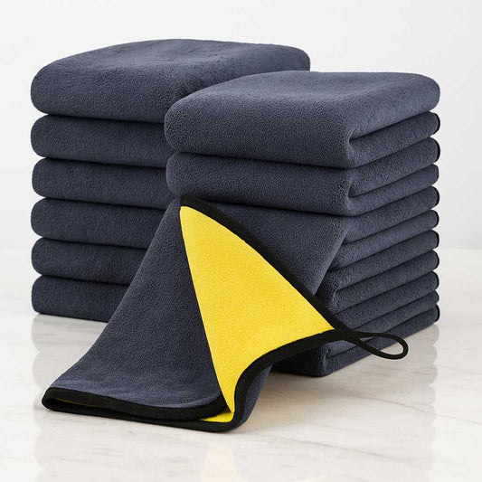 VelvaCloth -  Mikrofiberduk | Superabsorberande Bilhandduk för Skonsam Tvätt och Torkning