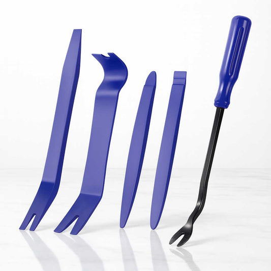 TrimEdge Verktygskit – 5-delars Demonteringsset för Paneler, Lister och Inredning