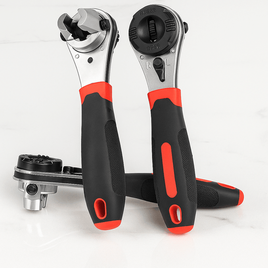 TorqueMax – Justerbar Skiftnyckel 6-22mm med Rattfunktion för Bil, Cykel & Hem