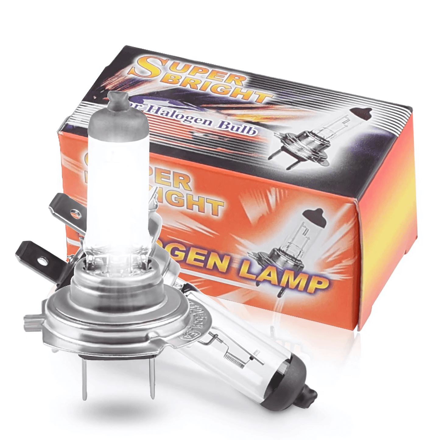 BrightVolt - 10-pakning H7 halogenpærer 12V 55W 4300K for tåkelys og frontlykter