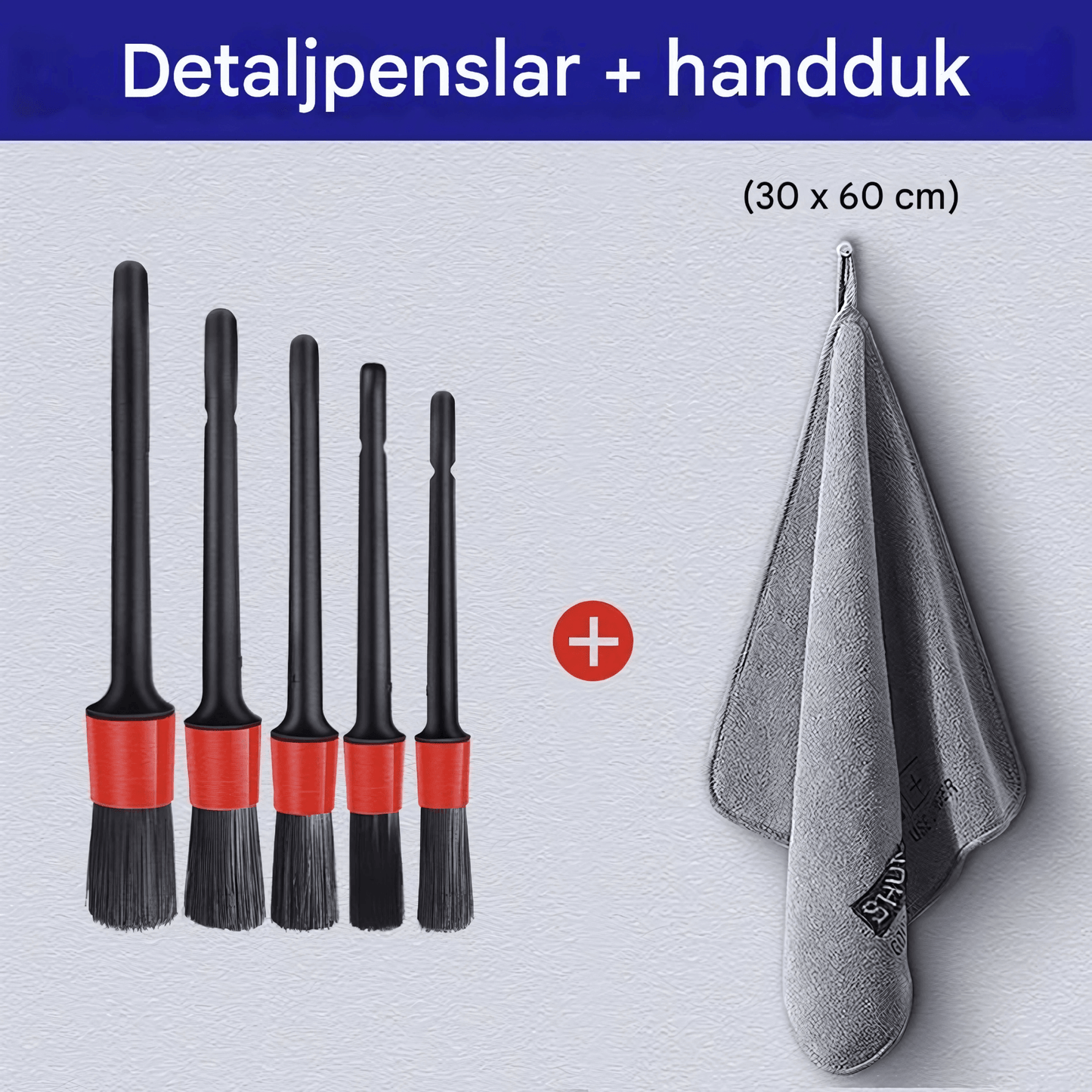 GlossFiber Towel - Premium mikrofiberduk för bilvård och rengöring | stark uppsugningsförmåga