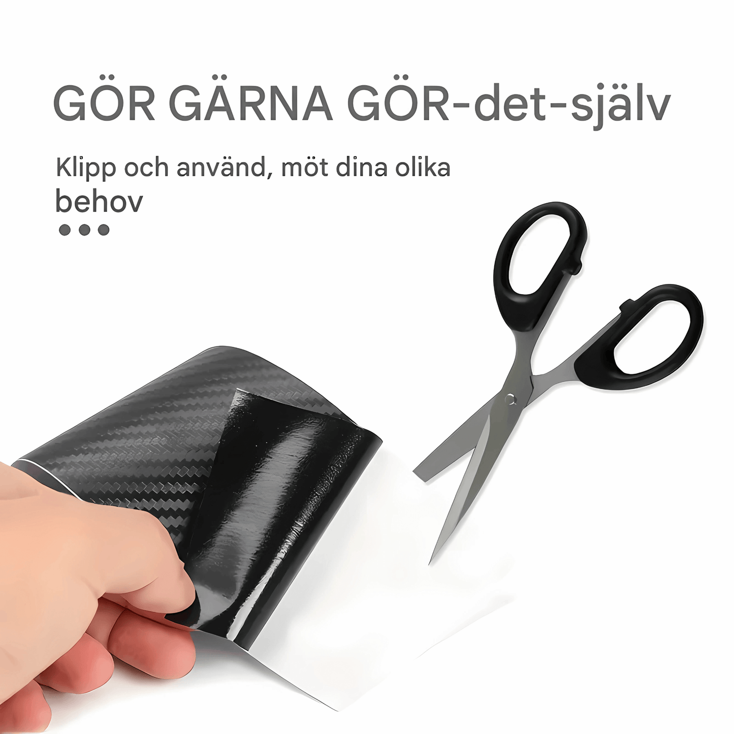 ShieldWrap – Beskyttelsestape i karbonfiber for bil | Matt nanofilm for dører, terskler og speil