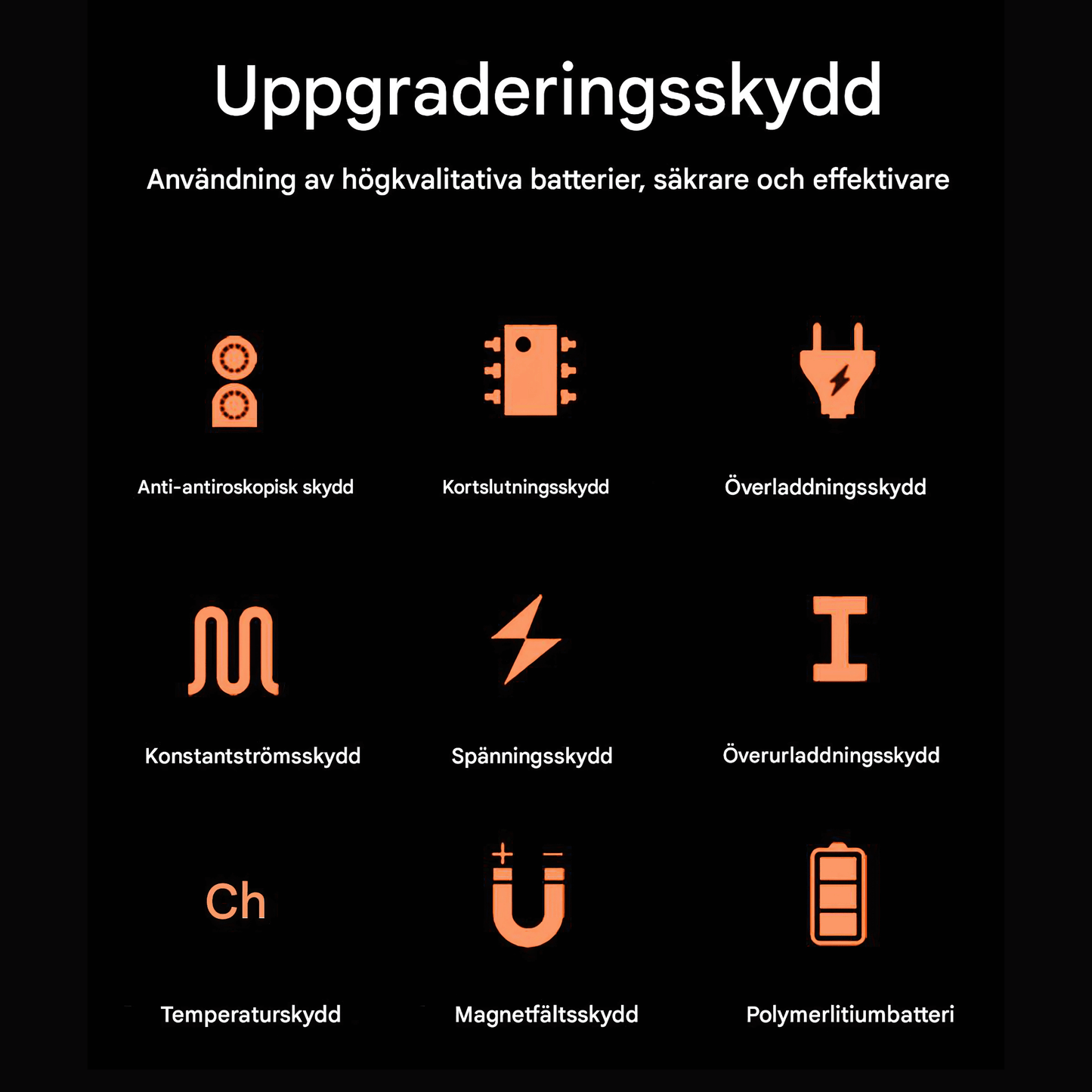 PowerCruise – Starthjälp & Powerbank 2500A med LED‑Lampa & Snabbladdning