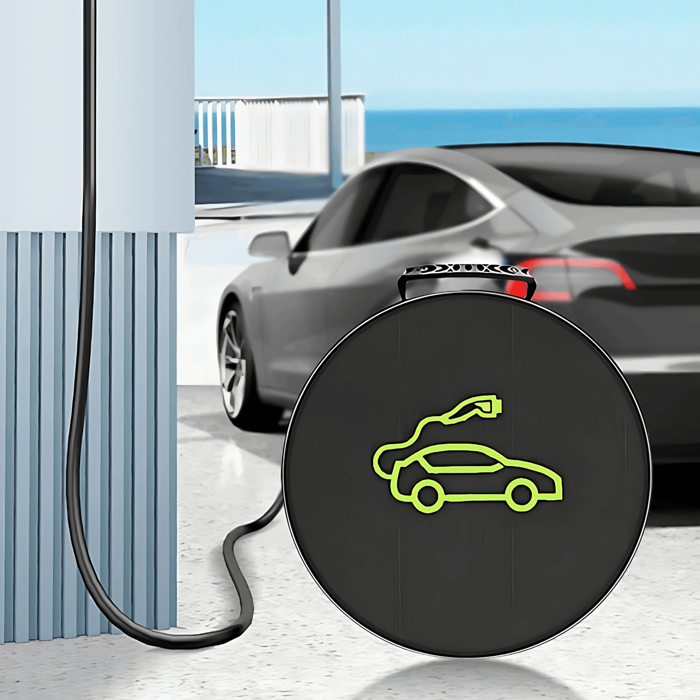 CableCrate - Oppbevaringspose for elbilkabel | Brannsikker og vanntett veske for ladere, kabler og tilbehør til elbiler