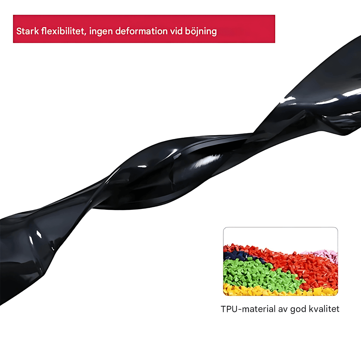 AeroShine - Bakluckespoiler | Glossy Svart & Kolfiberlook Universal Spoiler för Sportigare Bilprofil