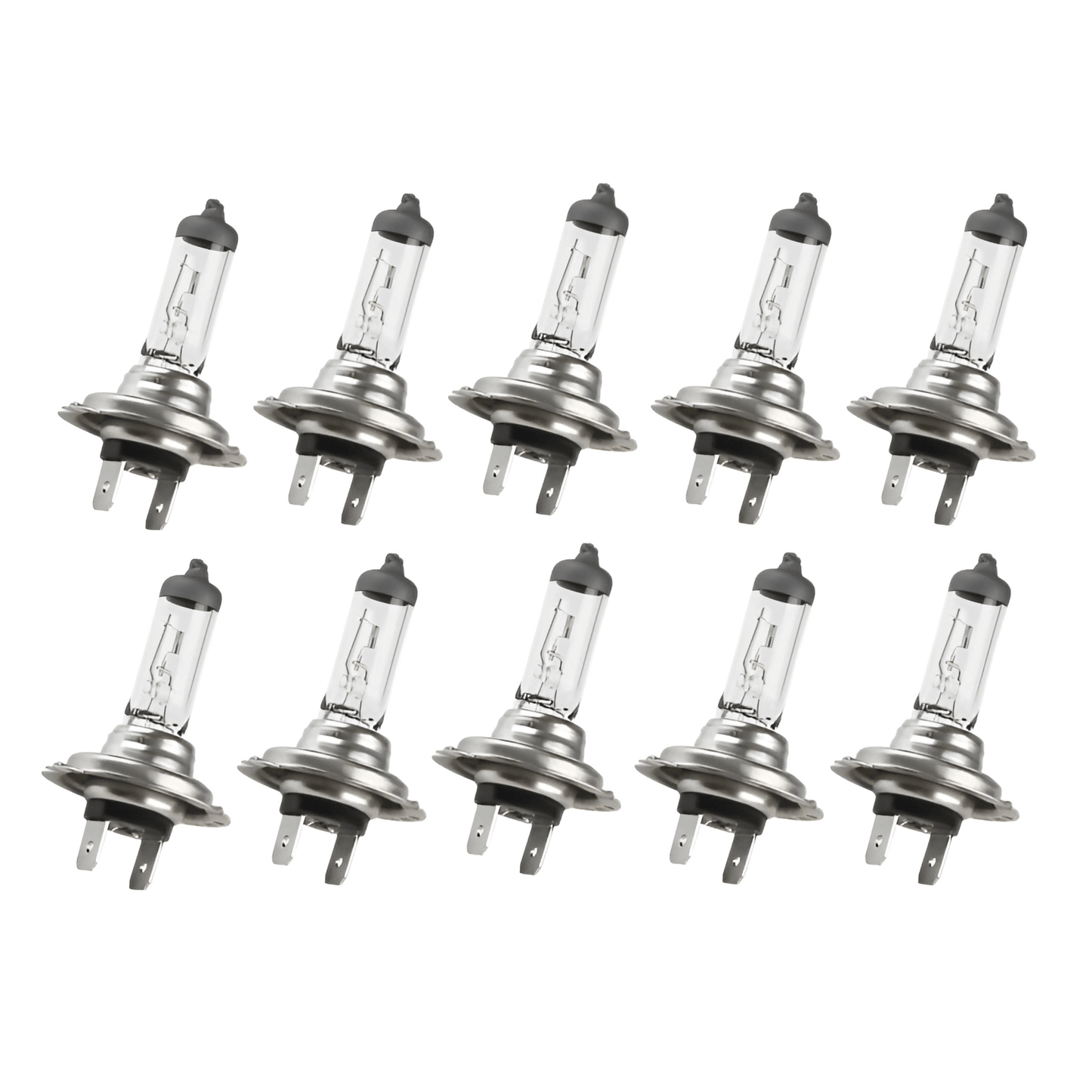 BrightVolt - 10-pakning H7 halogenpærer 12V 55W 4300K for tåkelys og frontlykter