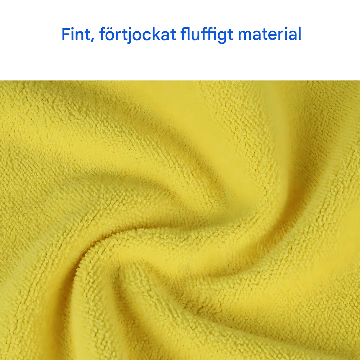VelvaCloth – mikrofiberklut | Superabsorberende bilklut for skånsom vask og tørking