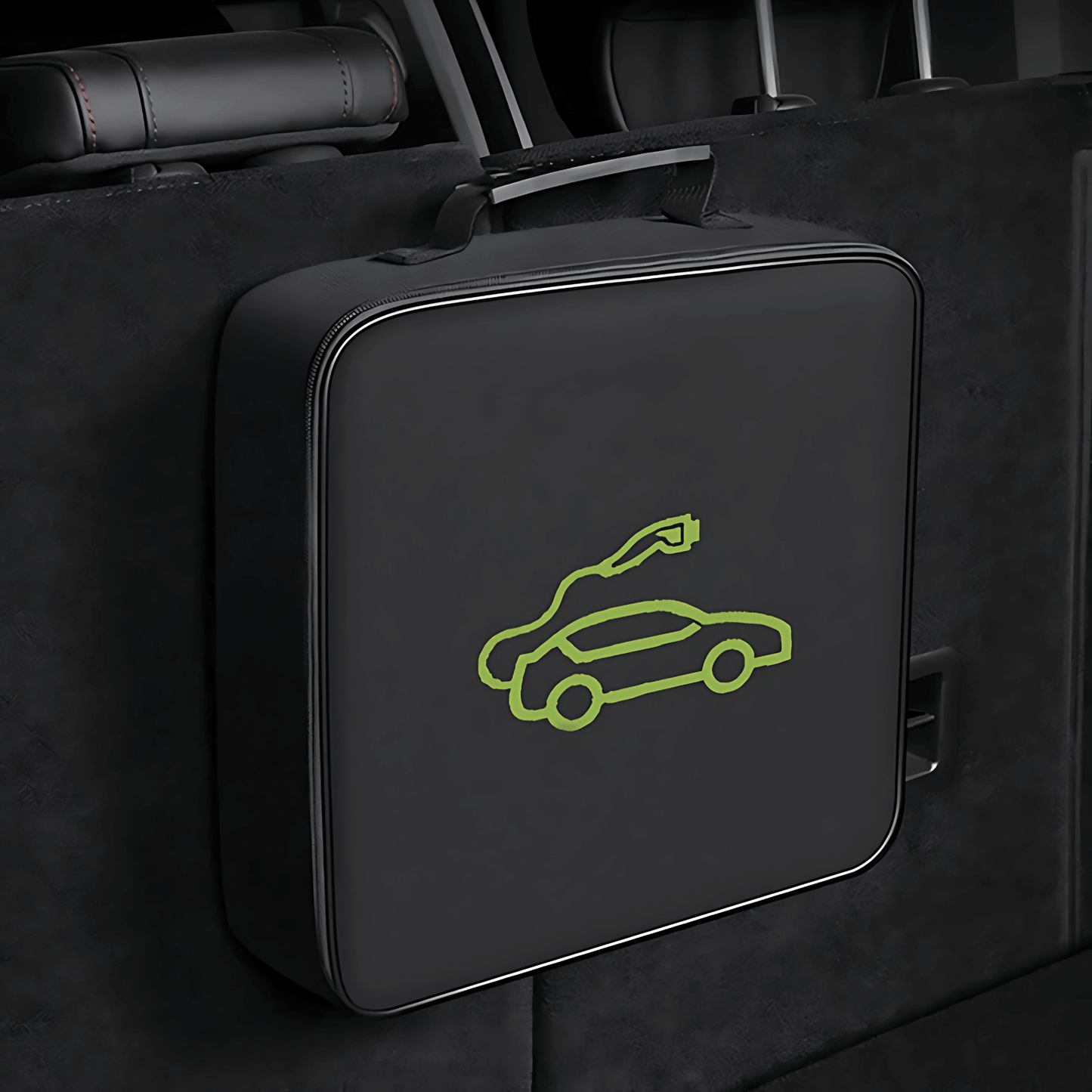 CableCrate - Oppbevaringspose for elbilkabel | Brannsikker og vanntett veske for ladere, kabler og tilbehør til elbiler