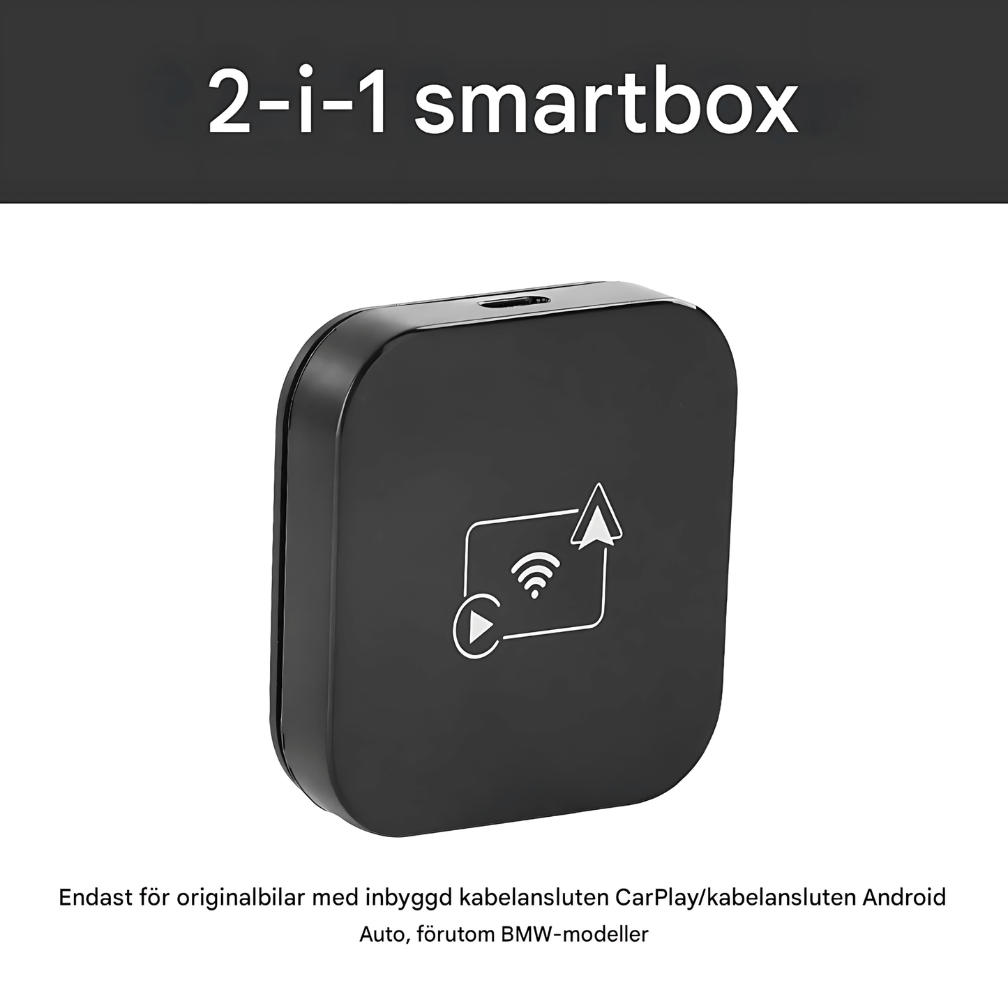 ZapLink – Trådlös CarPlay & Android Auto Adapter | Gör Om Din Trådbundna CarPlay till Trådlöst på Sekunder