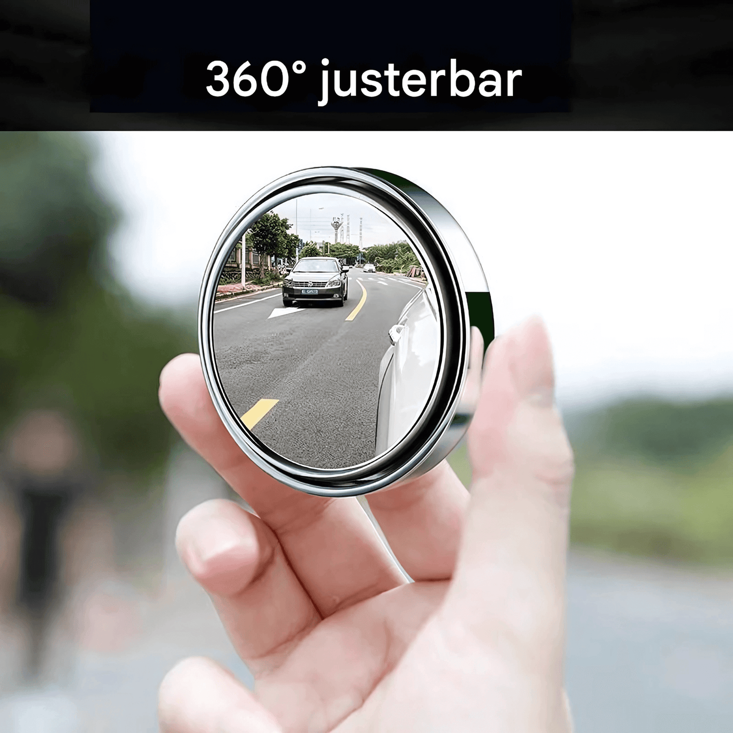 BlindSafe - Justerbare 360° bakspeil for økt sikkerhet og sikt