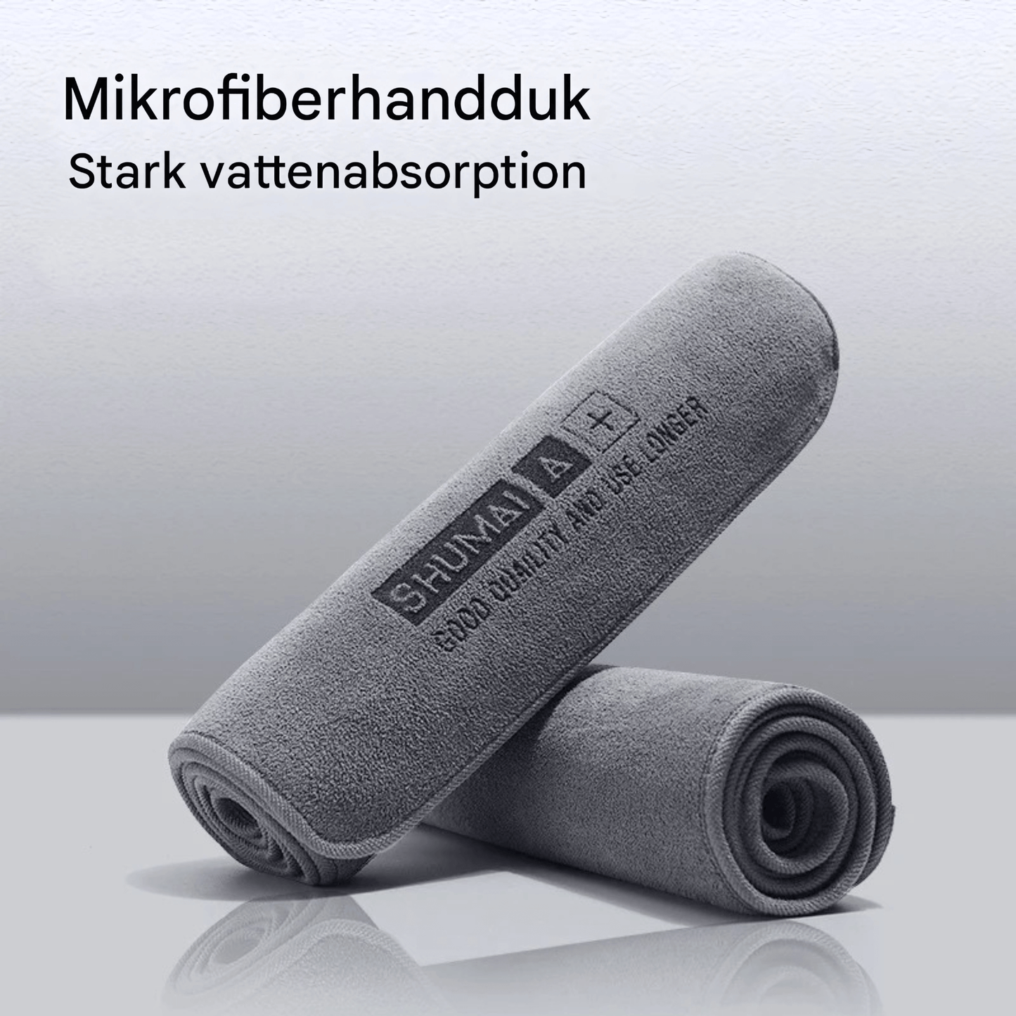 GlossFiber Towel - Premium mikrofiberduk för bilvård och rengöring | stark uppsugningsförmåga