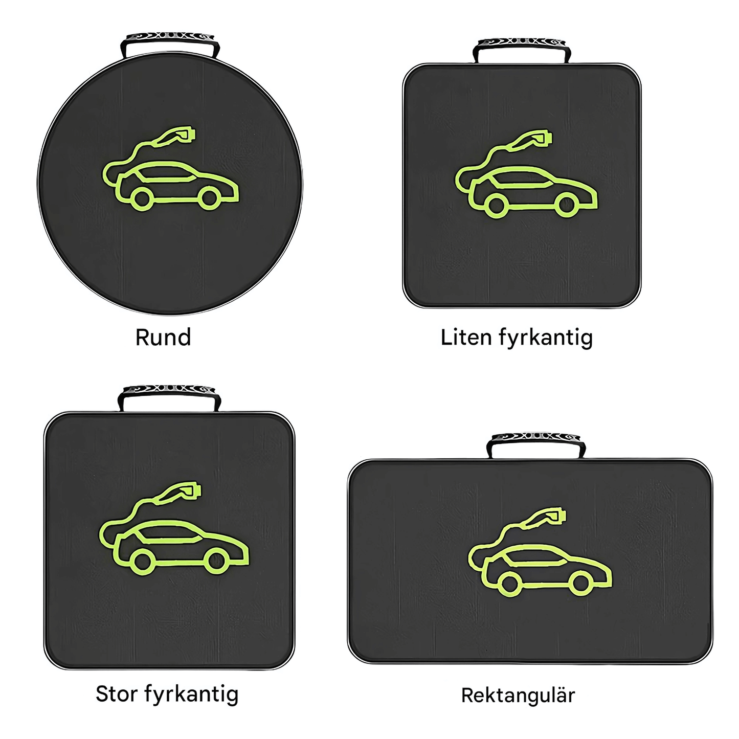 CableCrate - Oppbevaringspose for elbilkabel | Brannsikker og vanntett veske for ladere, kabler og tilbehør til elbiler