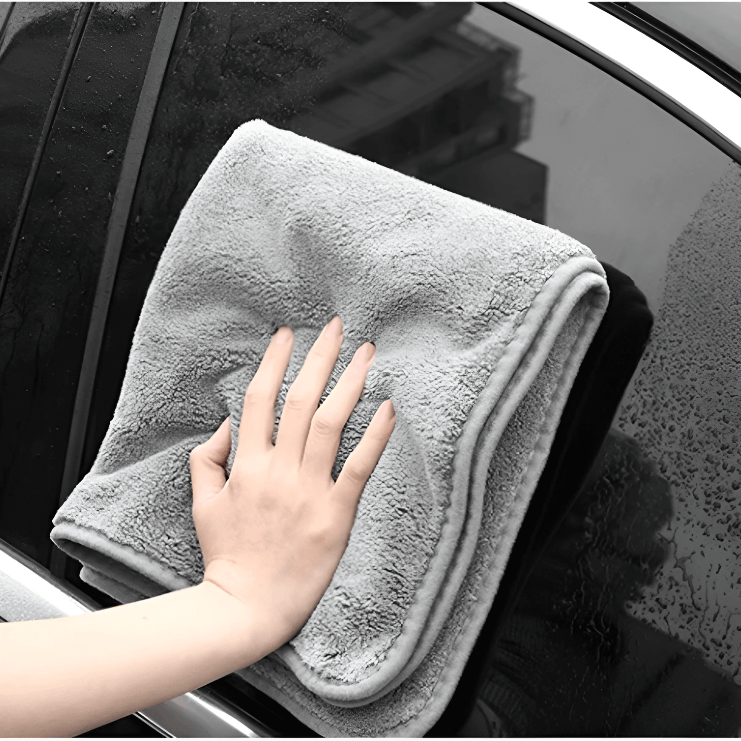 GlossFiber Towel - Premium mikrofiberduk för bilvård och rengöring | stark uppsugningsförmåga
