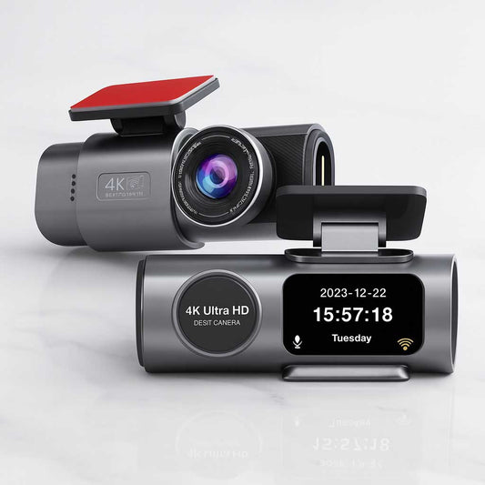ViewNova – 4K Dashcam med GPS, WiFi och Nattinspelning för Bilövervakning