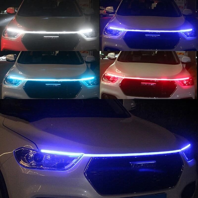 LumiStrip - Vanntett 150 cm LED DRL-lyslist for stilig bildekor