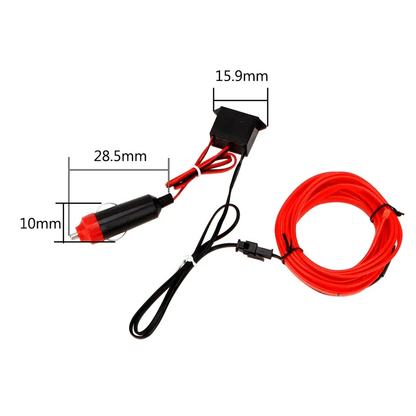 FlexiLjus Pro - Lyxigt Ambient Bilinteriör LED-ljus