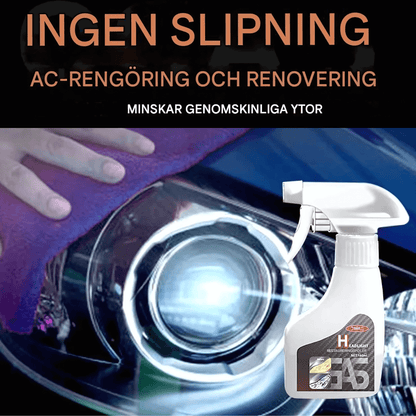 LumiClear – Restaurering av bilfrontlykter med poleringspasta og UV-beskyttelse