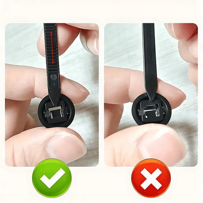 StrongFix – Nylon Universal Cable Clamp with Self-Locking Function &amp; Durable Design