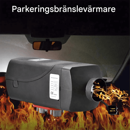 DieselHeat – Dieselvarmer 5KW 12V med LCD og fjernkontroll for bil, bobil, båt og hytte