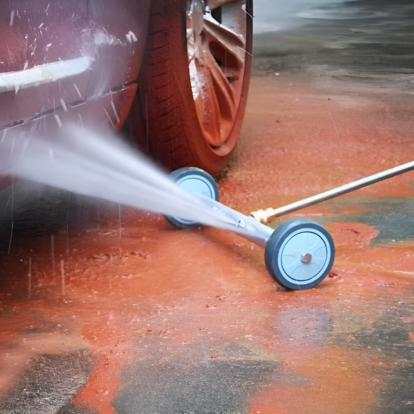 PowerWash - Rengöringsverktyg för Högtryckstvätt av Underredet