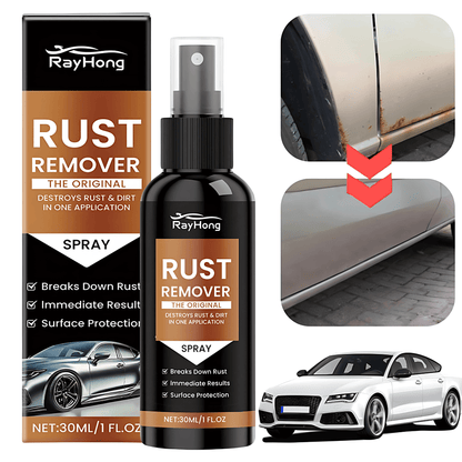 IronFade - Rustfjerningsspray for biler og verktøy | Metallrengjøring uten sliping
