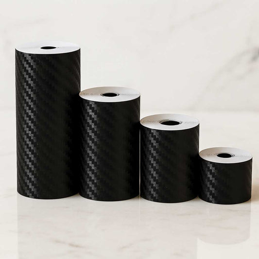 ShieldWrap - Kolfiberskyddstejp för Bil | Matt Nano-Film För Dörrar, Trösklar & Speglar