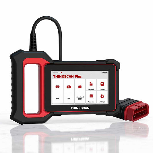 ThinkEdge - Thinkcar Thinkscan Plus S7 Diagnosverktyg | Trådlös OBD2 Bilscanner med 7 System, 28 Reset-funktioner & Fullständig OBD2-diagnostik