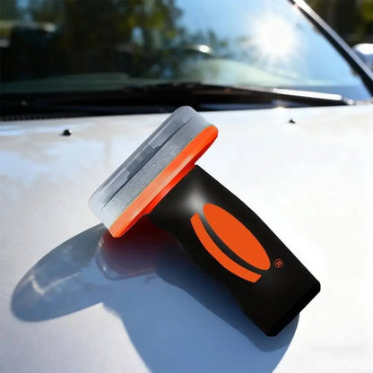 ClearVista – Ölfilmreiniger für Autoscheiben und Glasoberflächen, 100 g, mit integrierter Bürste