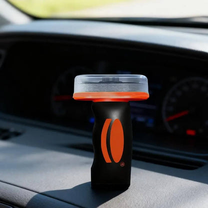 ClearVista – Ölfilmreiniger für Autoscheiben und Glasoberflächen, 100 g, mit integrierter Bürste