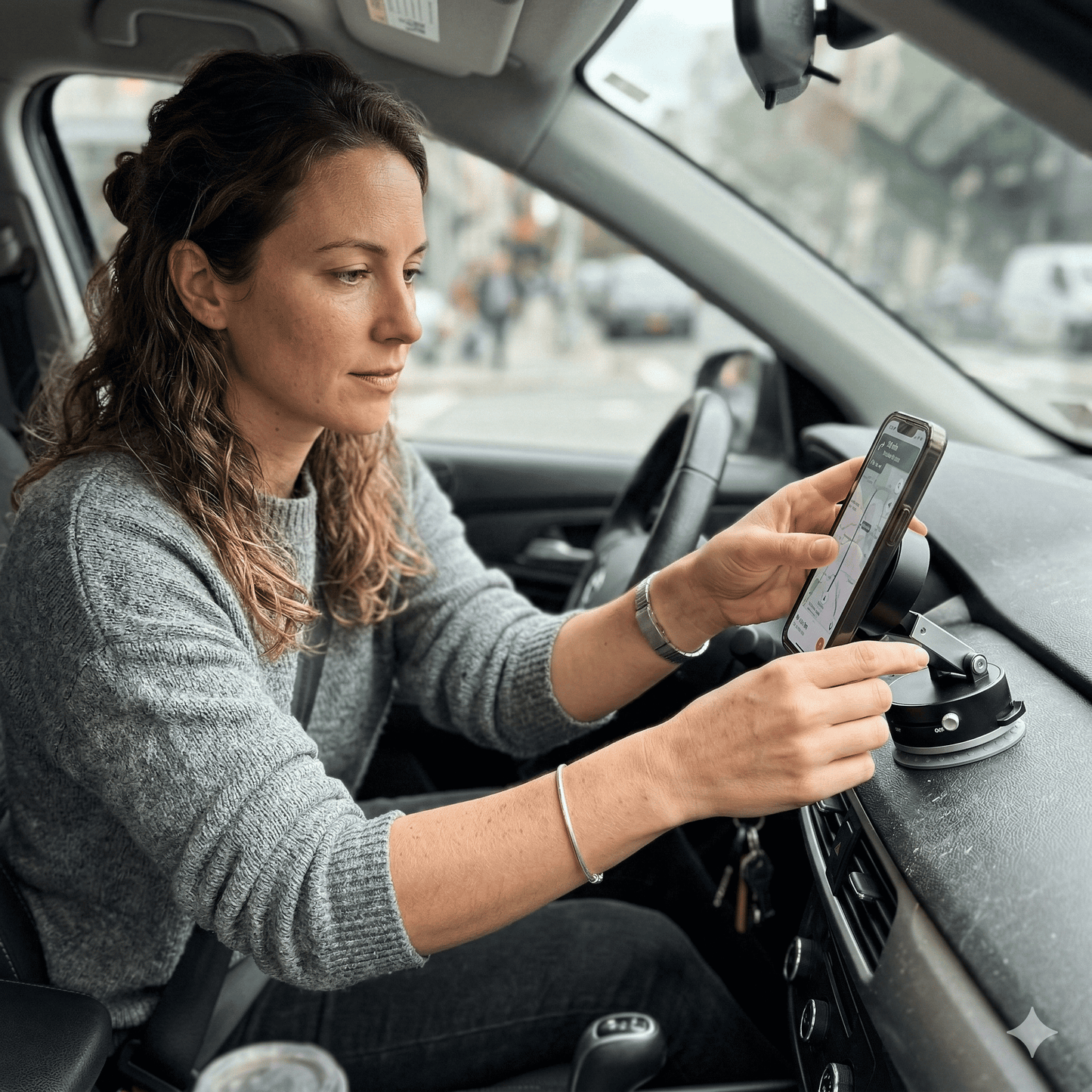 MagMount - Universell magnetisk mobiltelefonholder med full rotasjon