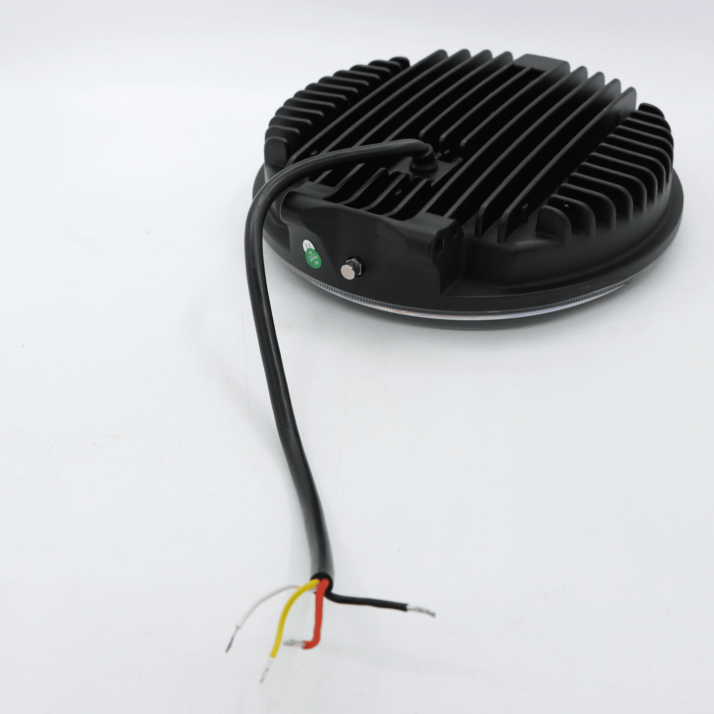 RuggedBeam – 7" Rund Off-Road LED Arbets- och Strålkastare för Jeep, SUV, Lastbil och ATV 12/24V