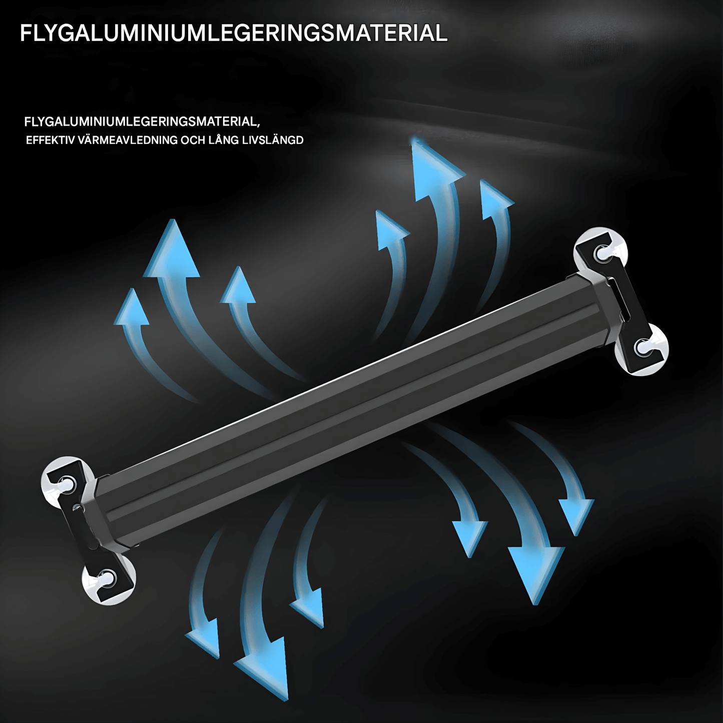 SignalBeam – LED Strobe Light för Bil & Pickup med Sugkoppar, Flera Ljuslägen & 12V–24V Kompatibilitet