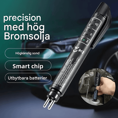 FluidCheck - Bromsvätskepenna | LED Tester för Bromsoljans Vattenhalt DOT3/DOT4/DOT5
