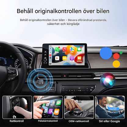 AutoLink 2.0 – Trådløs adapter | Gjør din kablede CarPlay om til trådløs CarPlay og Android Auto