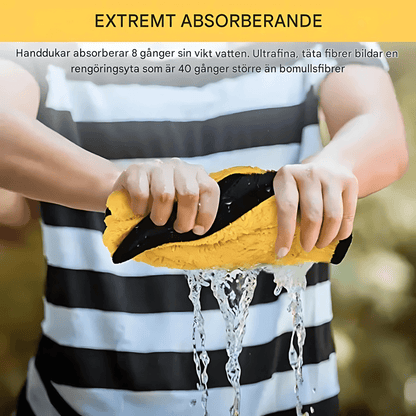 VelvaCloth – mikrofiberklut | Superabsorberende bilklut for skånsom vask og tørking