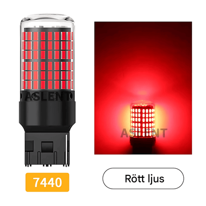 BrightCore -  2-pack Signal LED-lampor för blinkers och bromsljus | CanBus-kompatibla 12V för bil & MC