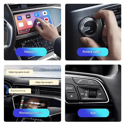 StreamDrive – Android TV Box med Trådlös CarPlay, HDMI & Dual-Band WiFi för Bilunderhållning