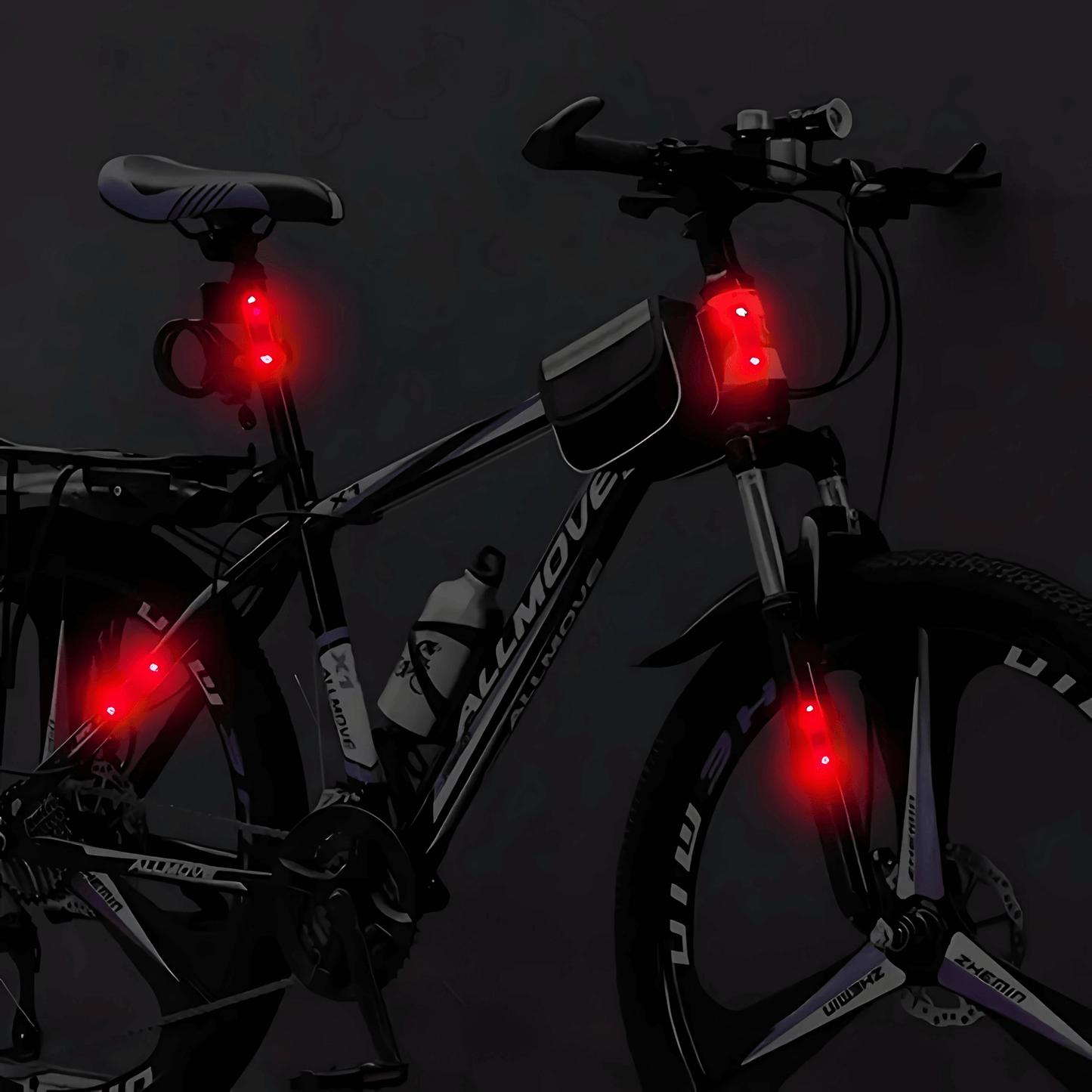 SolarRay - Solcellsdriven LED-varningslampa för Bil, Motorcykel & Cykel – Självlysande Säkerhet i Rörelse