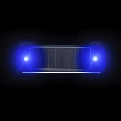 SolarRay - Solcellsdriven LED-varningslampa för Bil, Motorcykel & Cykel – Självlysande Säkerhet i Rörelse