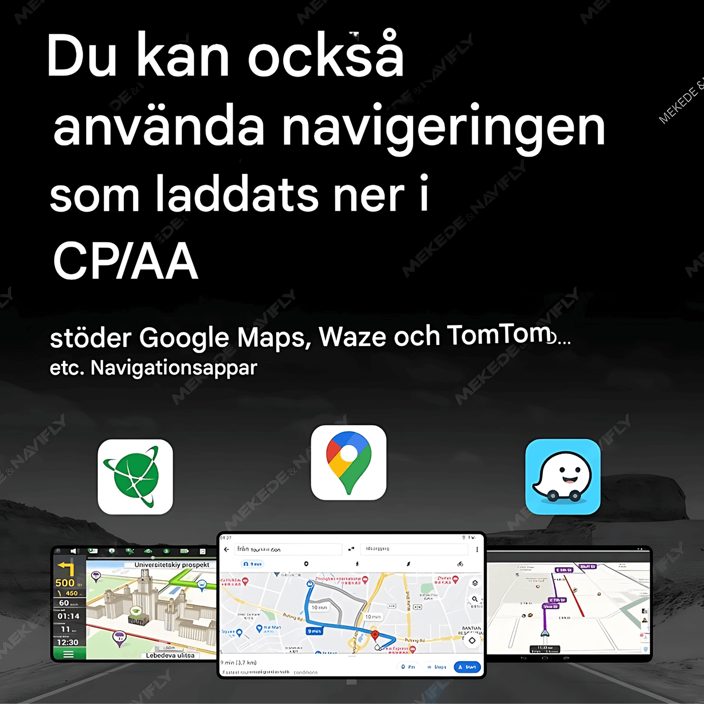 ZapLink – Trådlös CarPlay & Android Auto Adapter | Gör Om Din Trådbundna CarPlay till Trådlöst på Sekunder