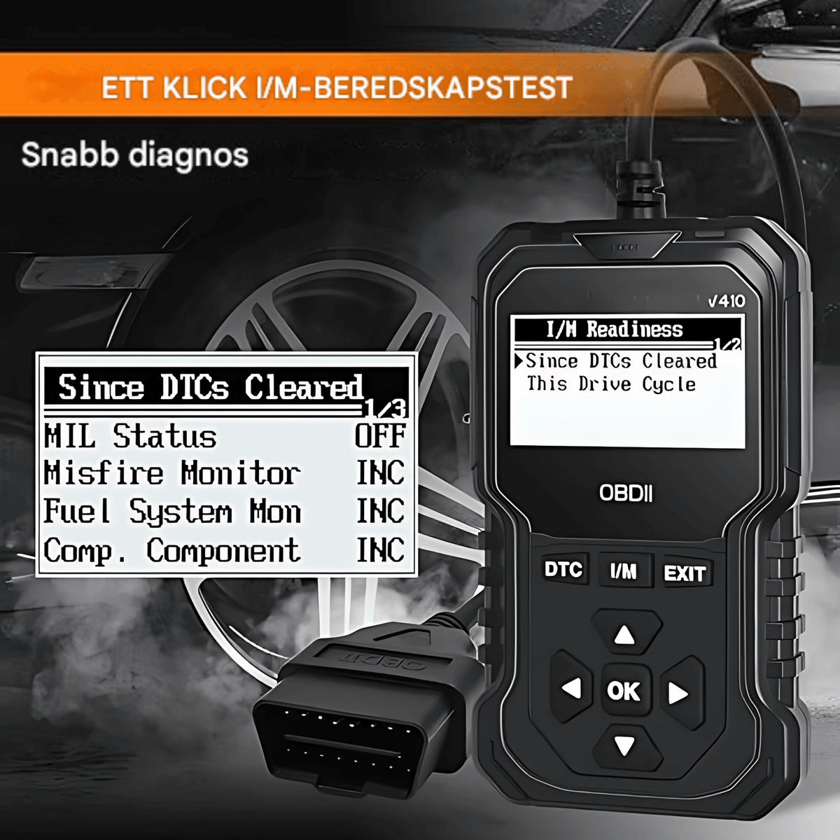 ScanVerse – V410 OBD2 Bilscanner | Felkodsläsare för Bensin ...