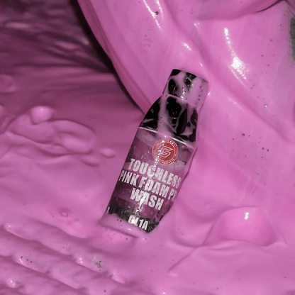FoamBliss - Rosa Aktivt Skum Schampo | Touchless Förtvätt för Biltvätt med Färgeffekt