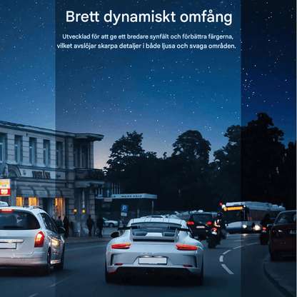 RoadSight – 1080P WiFi Dashcam med Nattläge, Rörelsedetektering & 24h Parkeringsövervakning