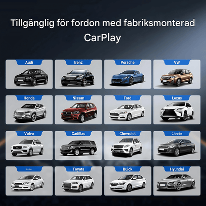 StreamLink – Multimedieadapter för Trådlös CarPlay, Android Auto & HDMI-Streaming i Bilen