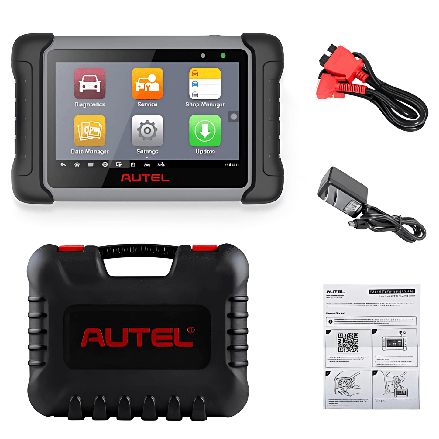 DiagMaster – Autel MaxiCOM MK808S Professionell OBD2 Diagnostikskanner med Bi‑riktad Kontroll & 38+ Servicefunktioner